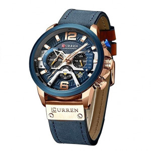 Ceas barbatesc Curren Cronograph Blue Ocean