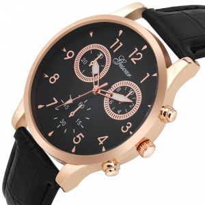 Ceas barbatesc Gescar leather brown