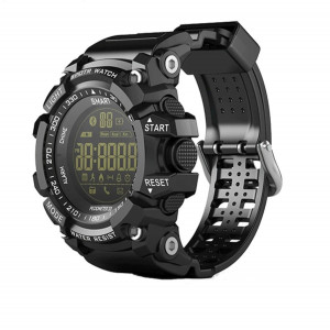 Ceas smartwatch EX16 Sport BT 4.0, monitor fitness, padometru, Android, iOS, notificari, negru