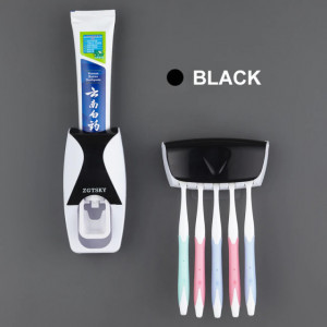 Dispenser pasta de dinti si suport 5 periute