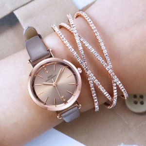 Set ceas de dama IBSO Crystal cu o bratara
