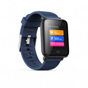 Bratara fitness smart RegalSmart Q9-284, ritm cardiac, tensiunea arteriala, BT 4.0, 1.44 OLED