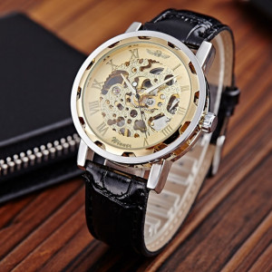 Ceas barbatesc mecanic Winner roman classic