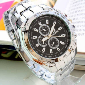 Ceas barbatesc Orlando silver black