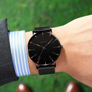 Ceas barbatesc Geneva orange Origin