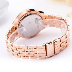 Ceas de dama Geneva rhinestone rose gold