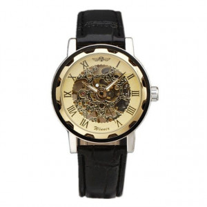 Ceas barbatesc mecanic Winner roman classic