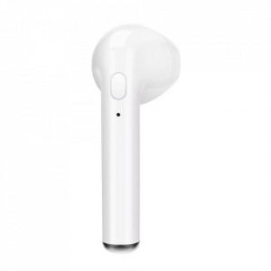 Casti audio wireless cu bluetooth i7S tip in-ear pentru IOS, Windows si Android
