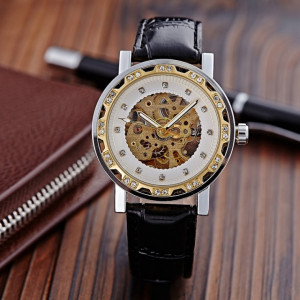 Ceas barbatesc automatic Winner gold business