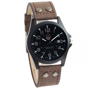 Ceas barbatesc Swiss Army dark brown