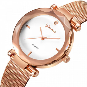 Ceas de dama Geneva Bendis rose gold