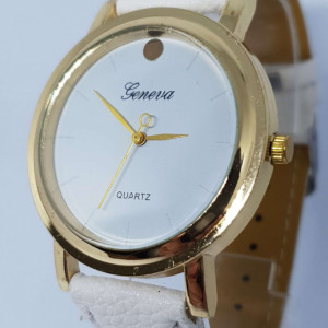 Ceas de dama Geneva gold white