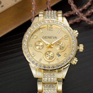 Ceas de dama Geneva Polimnia gold