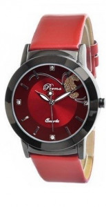 Ceas de dama Prema casual red