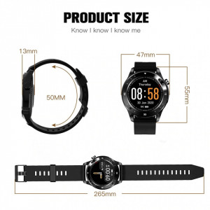 Ceas smartwatch F22, ritm cardiac, nivel oxigen sange, monitorizare somn, iOS si Android, Bluetooth 4.0