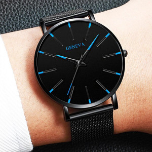 Ceas barbatesc Geneva blue Origin