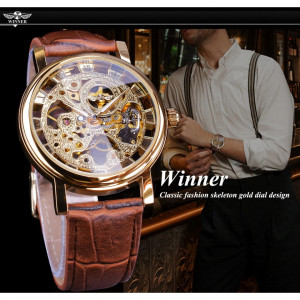 Ceas barbatesc mecanic Winner WIN358-5