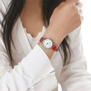Ceas de dama Geneva Classic red