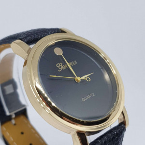 Ceas de dama Geneva gold black
