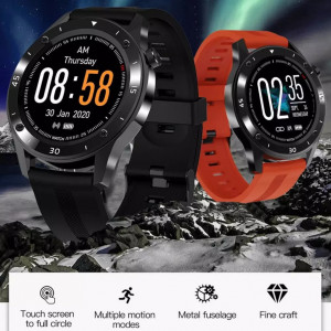 Ceas smartwatch F22, ritm cardiac, nivel oxigen sange, monitorizare somn, iOS si Android, Bluetooth 4.0