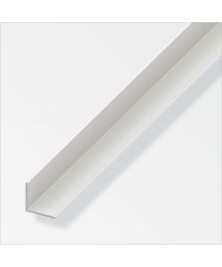 Angolari PVC 40 x 40 colore bianco, unita vendita paco di 6 barre di 6 mt