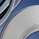 Coprifili in barre larghezza 40 mm, colore bianco