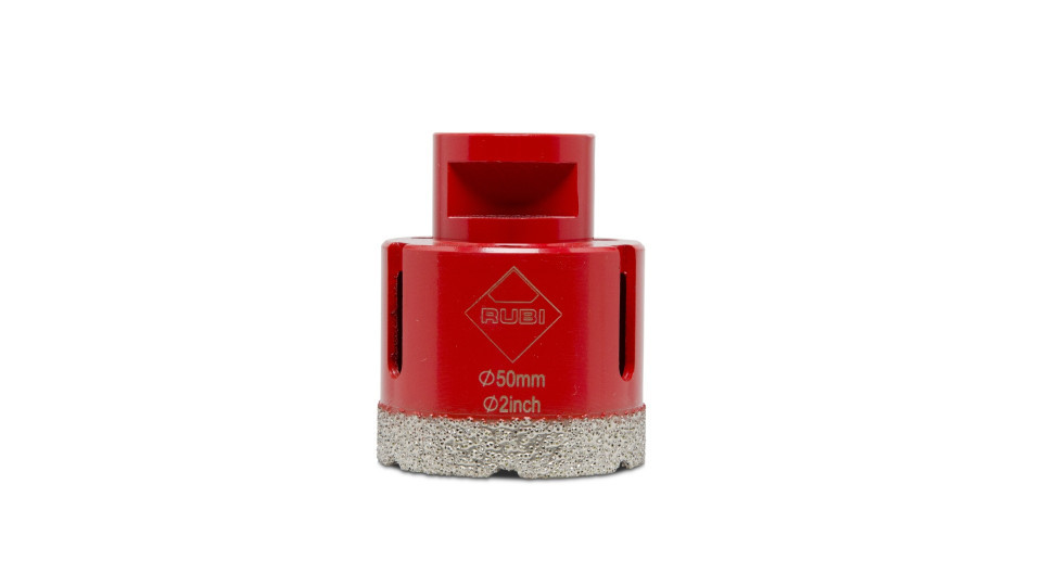 Carota diamantata pt. portelan, placi ceramice DryGres 50mm - RUBI-4914