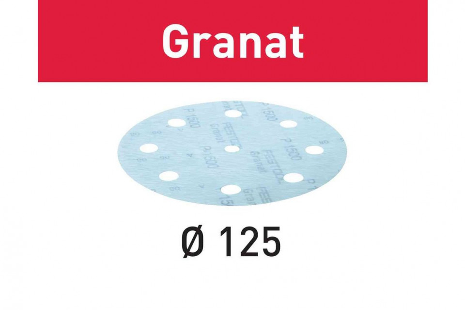 Foaie abraziva stf d125/8 p800 gr/50 granat