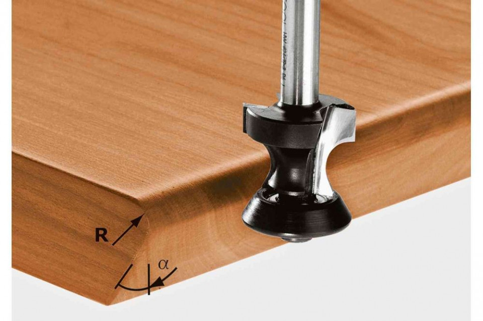 Freză de rotunjit/şanfrenat hw s8 d23,1/r6/30°