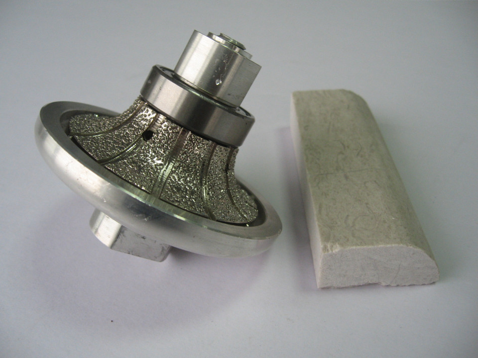 Freza Diamantata Semi-Baston Raza 10mm pt. Marmura, Granit si Gresie - DXDY.FGM.D75R10H20