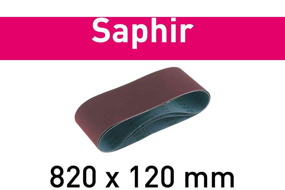 Banda abraziva 820x120-p50-sa/10 saphir