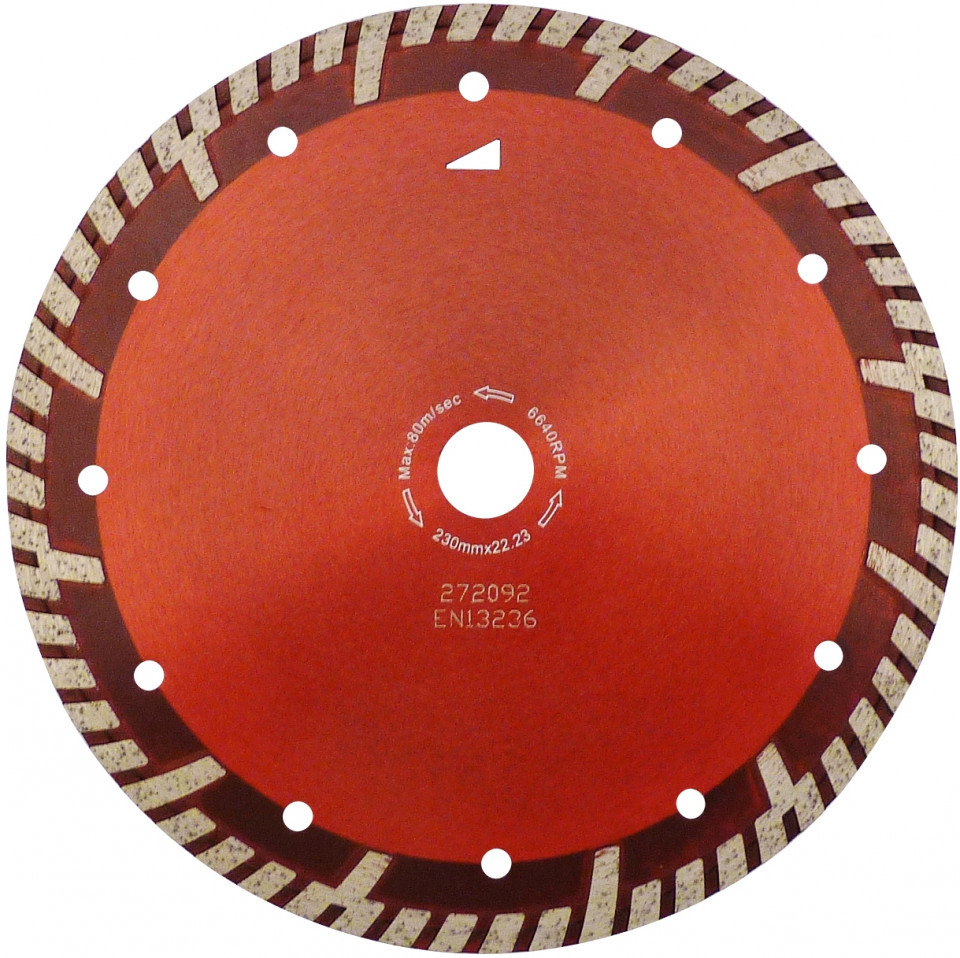 Disc DiamantatExpert pt. Beton armat & Granit - Turbo GS 350x20 (mm) Super Premium - DXDH.2287.350.20