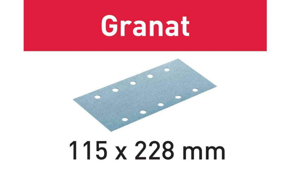 Foaie abraziva stf 115x228 p400 gr/100 granat