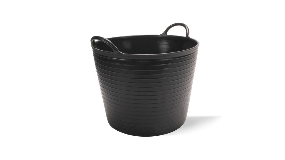 Galeata flextub din plastic neagra nr.1 (25 l) - rubi-88771