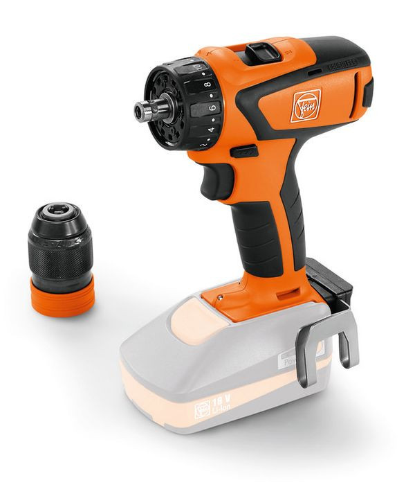 Maşină de găurit-înşurubat în 4 trepte cu acumulator fein ascm 18 qsw select