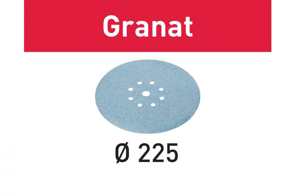 Foaie abraziva stf d225/8 p80 gr/25 granat