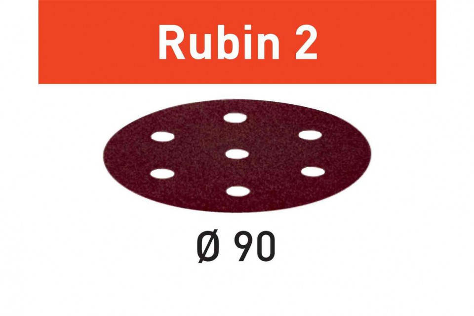 Foaie abraziva stf d90/6 p180 ru2/50 rubin 2