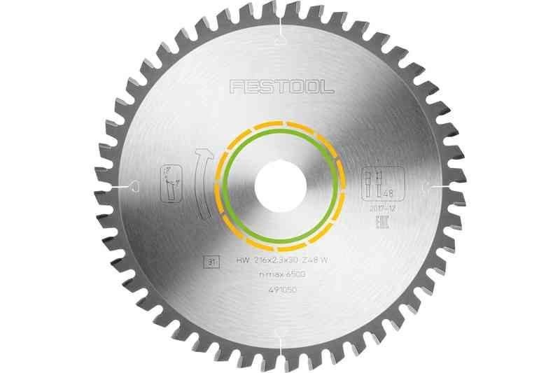 Panza de ferastrau circular cu dinti fini 216x2,3x30 w48
