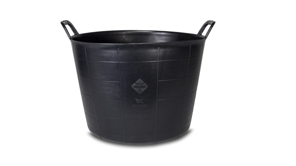 Galeata flextub plastic neagra nr.3 (40 l.) heavy duty - rubi-88778