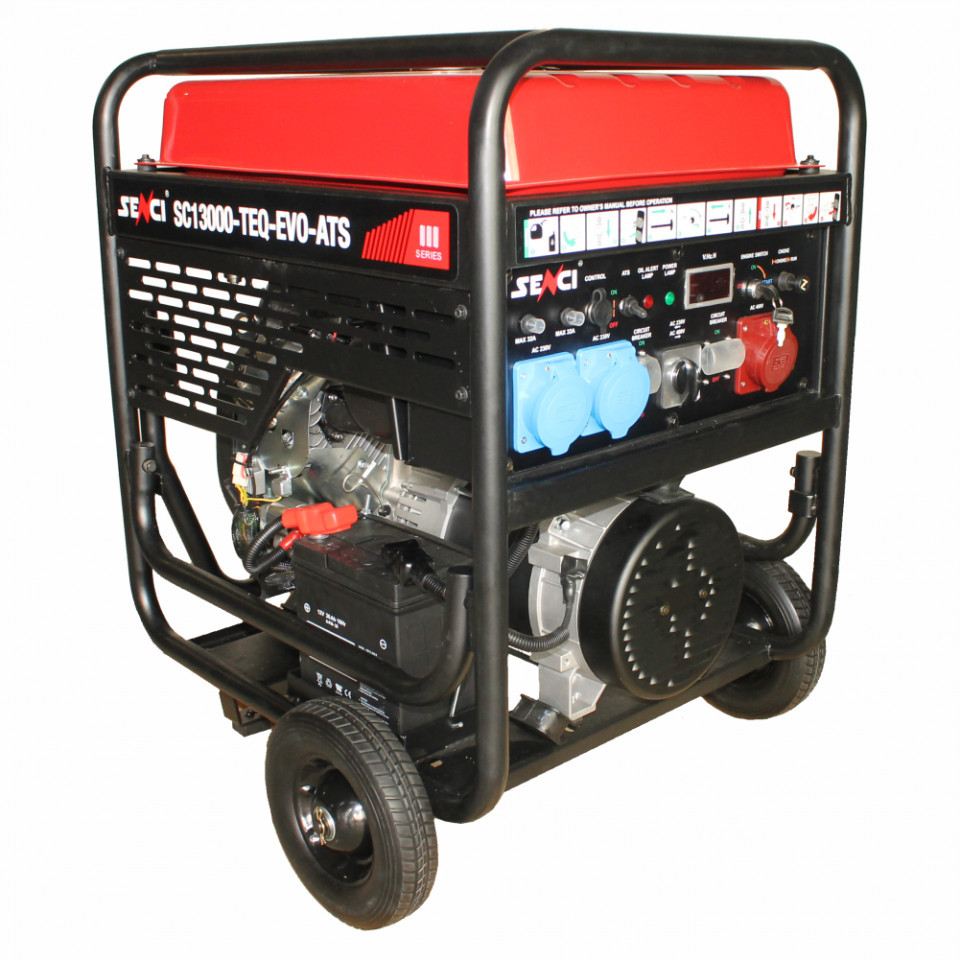 Generator de curent monofazat senci sc-13000-evo putere max. 11kw