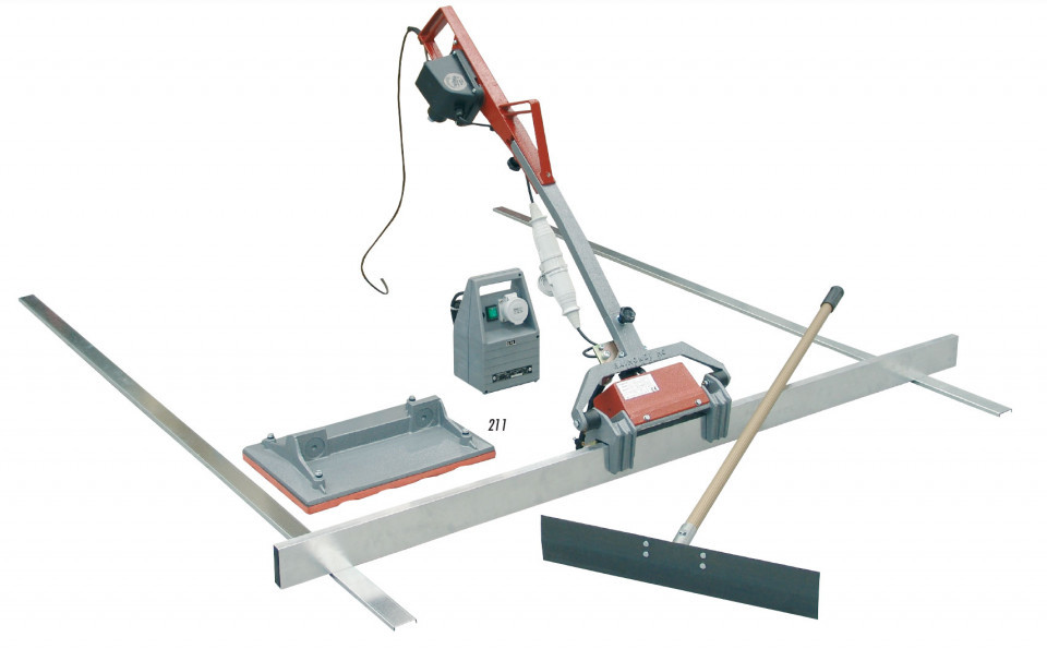 Rigla vibranta pt. nivelare sprintbeton 210cm, 90cm - raimondi-104cceu