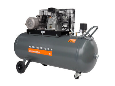 Compresor cu piston - profesional 3kw, 530 l/min - rezervor 270 litri - wlt-prog-530-3.0/270