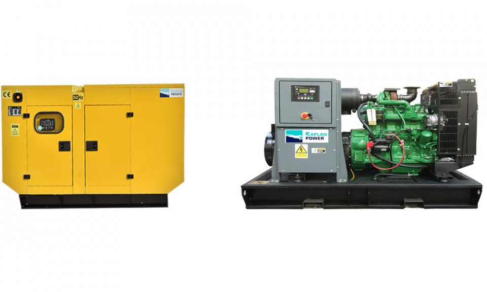 Generator stationar insonorizat DIESEL, 33kVA, motor Badouin, Kaplan KPB-33