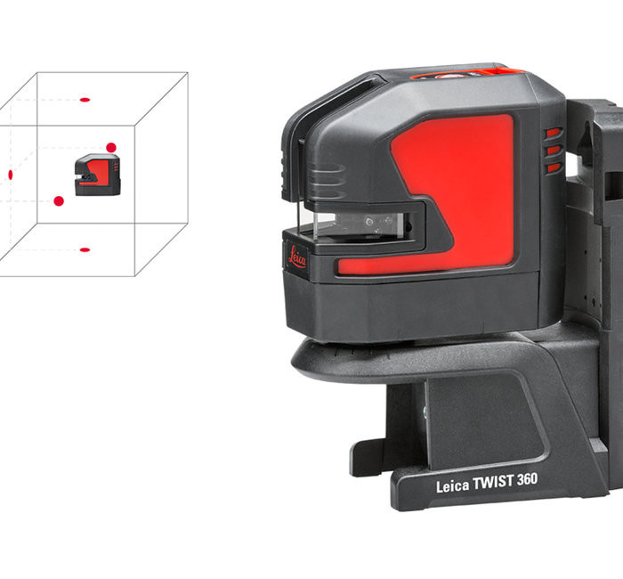 Nivela laser cu 5 puncte leica lino p5