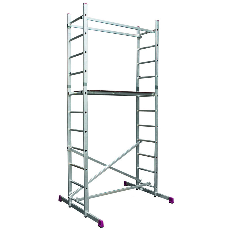 Schela mobila din aluminiu corda 0,6 x 1,5m inaltime lucru 4m