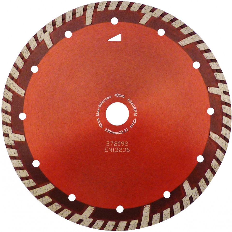 Disc DiamantatExpert pt. Beton armat & Granit - Turbo GS 350x30 (mm) Super Premium - DXDH.2287.350.30