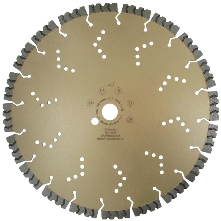 Disc diamantatexpert pt. beton armat extrem de dur & piatra - shark 450mm super premium - dxdy.2040.450