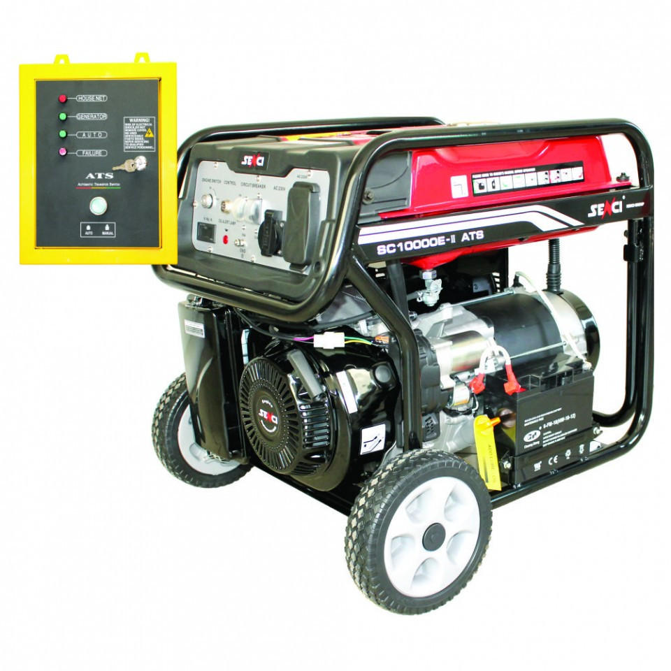 Generator de curent monofazat 8.5 kW SC 10000 E-ATS