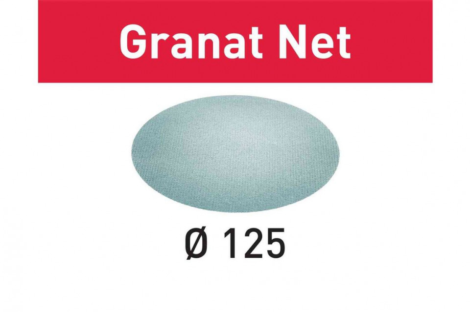 Material abraziv reticular stf d125 p100 gr net/50 granat net