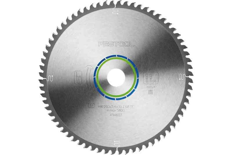 Panza speciala de ferastrau 260x2,4x30 tf68